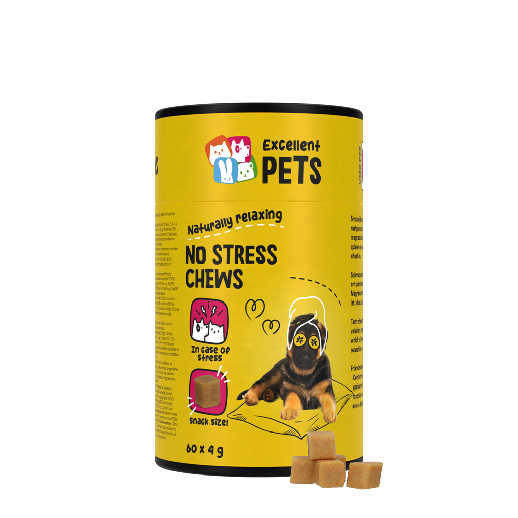 Excellent Pets No Stress Soft Chews Rágótabletta — 60 db