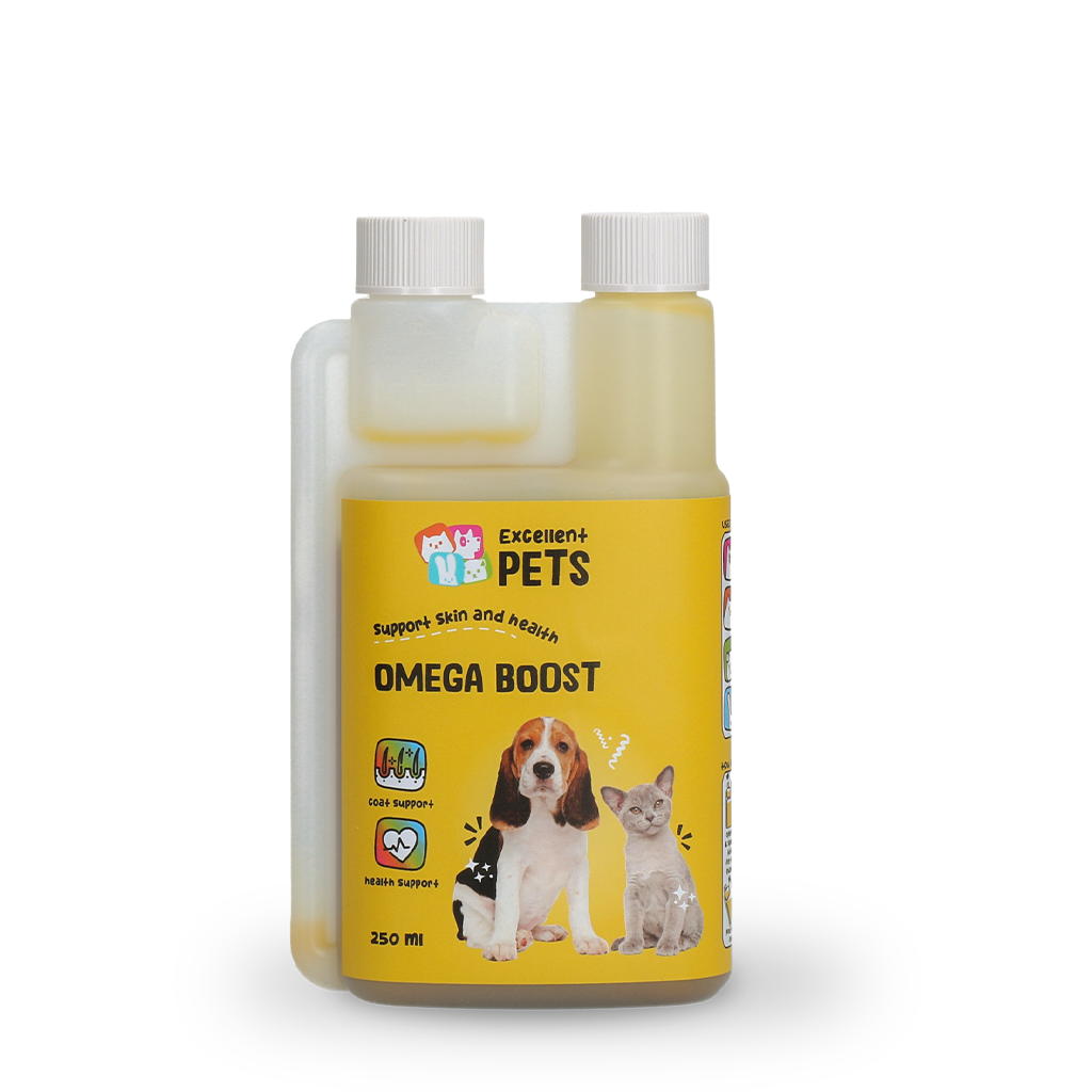 Excellent Pets Omega Boost — Bőr- és Szőrzetápoló Olaj 250ml